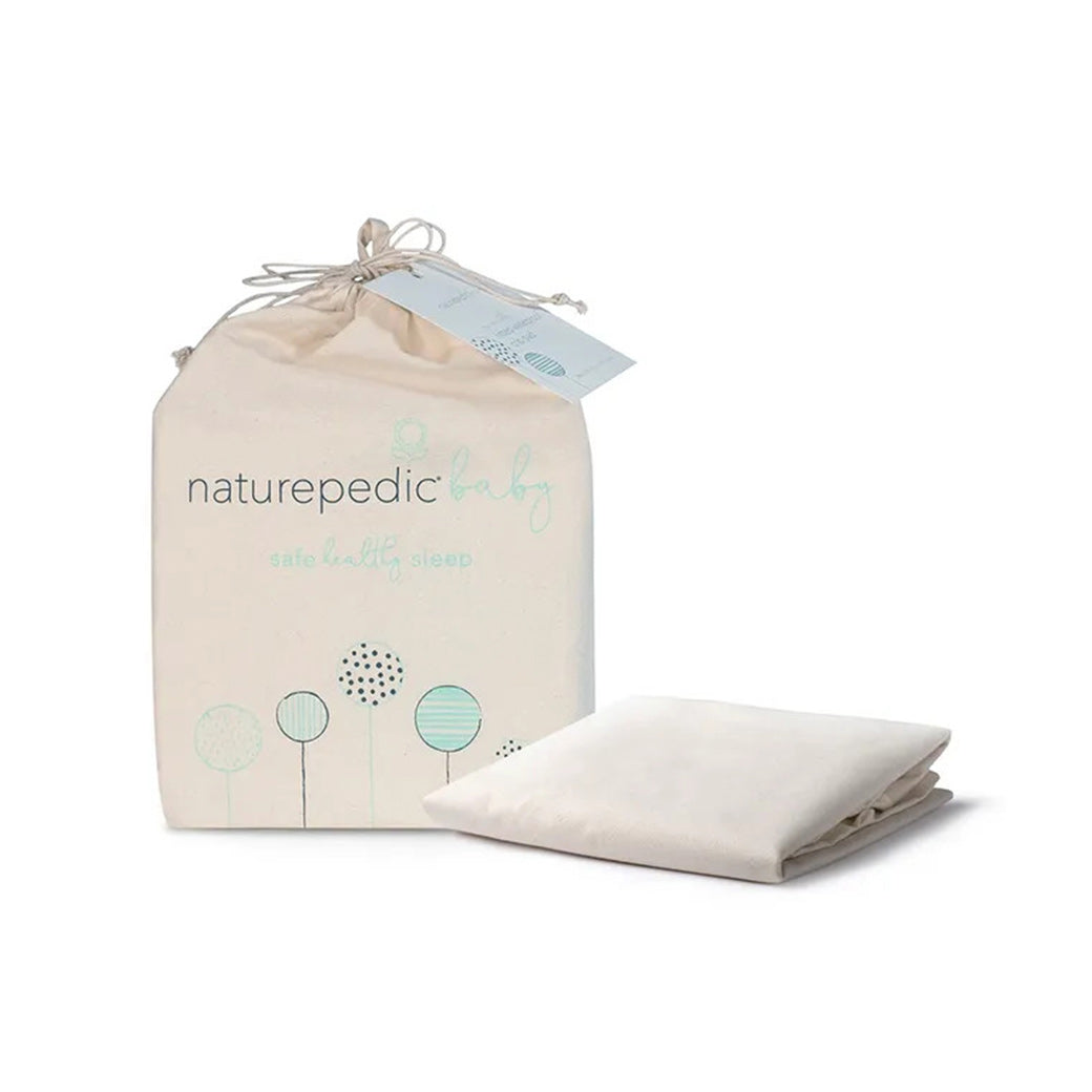 Naturepedic waterproof fitted store crib pad