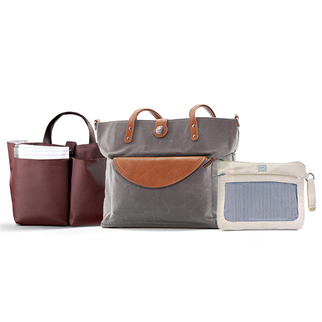 Carry-All Tote Trio (forest) – Momkindness