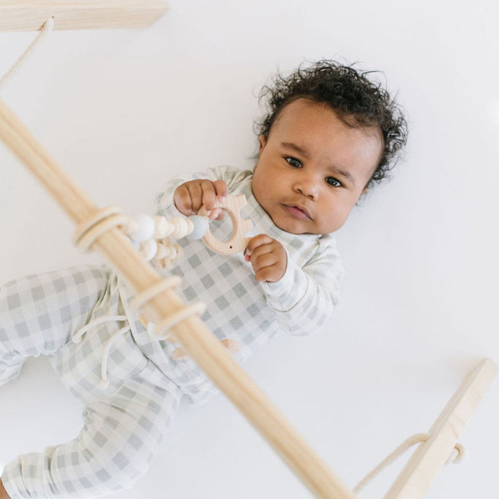 Wood Baby Gym + Toys