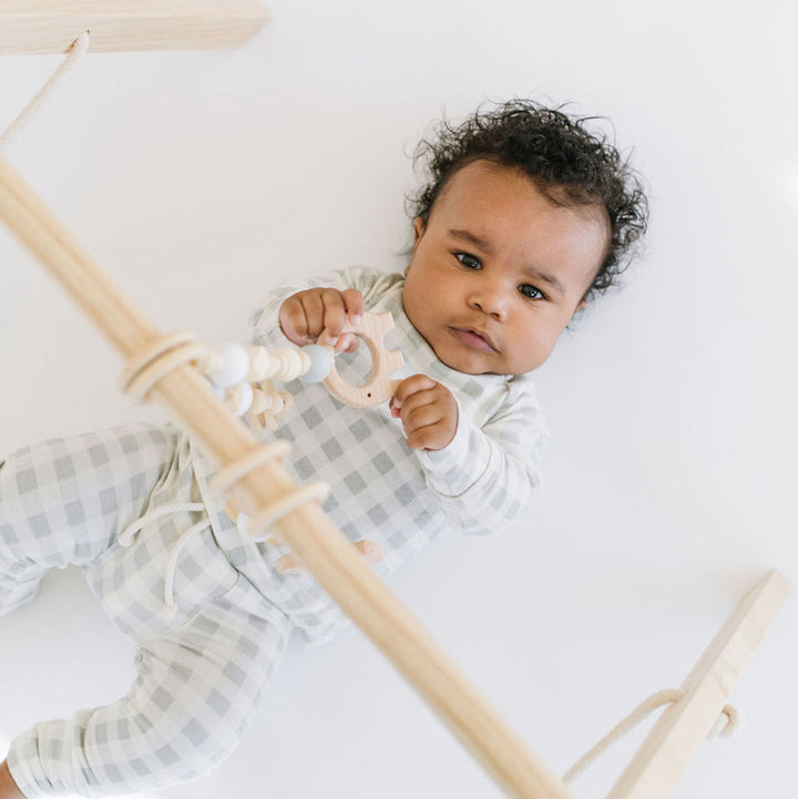 Wood Baby Gym + Toys