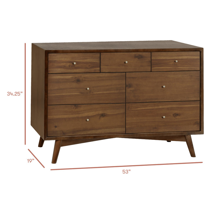 Palma 7-Drawer Assembled Double Dresser