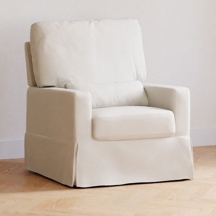 Crawford Pillowback Comfort Swivel Glider