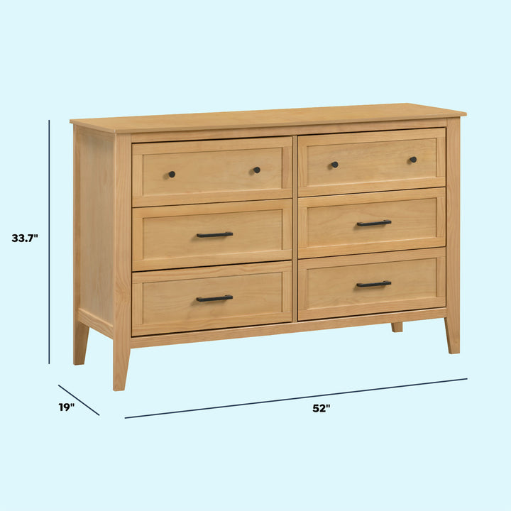 Sawyer Farmhouse 6-Drawer Dresser