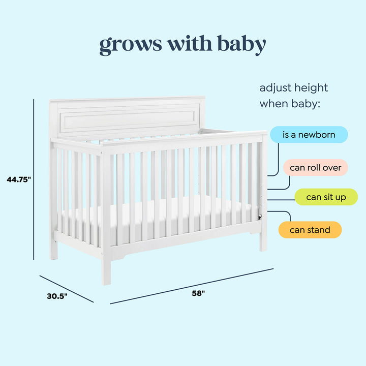 Autumn 4-in-1 Convertible Crib