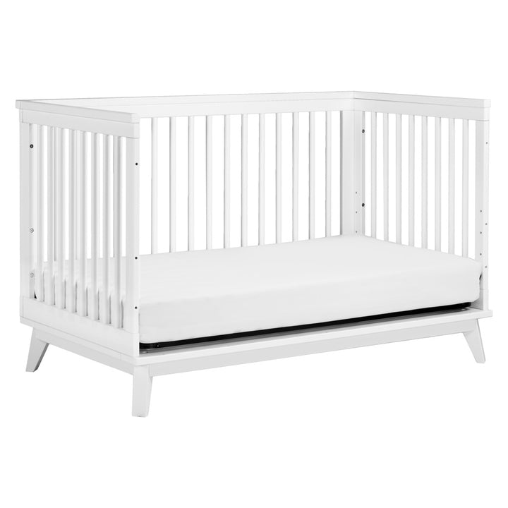 Babyletto's Scoot 3-in-1 Convertible Crib as daybed in -- Color_White