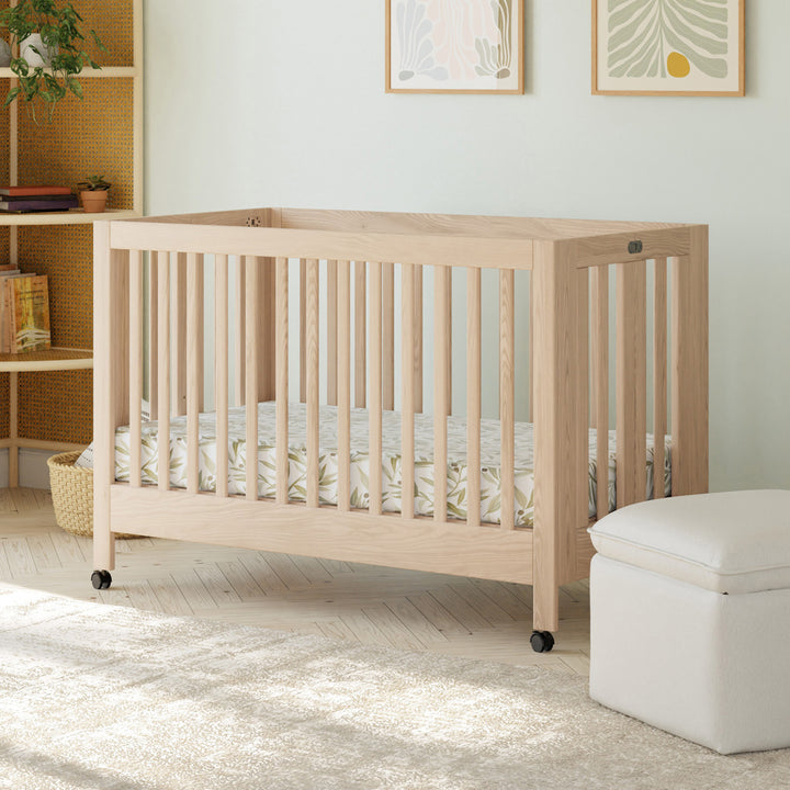 Maki Full-Size Folding Crib + Conversion Kit