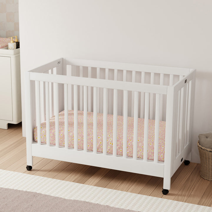 Maki Full-Size Folding Crib + Conversion Kit