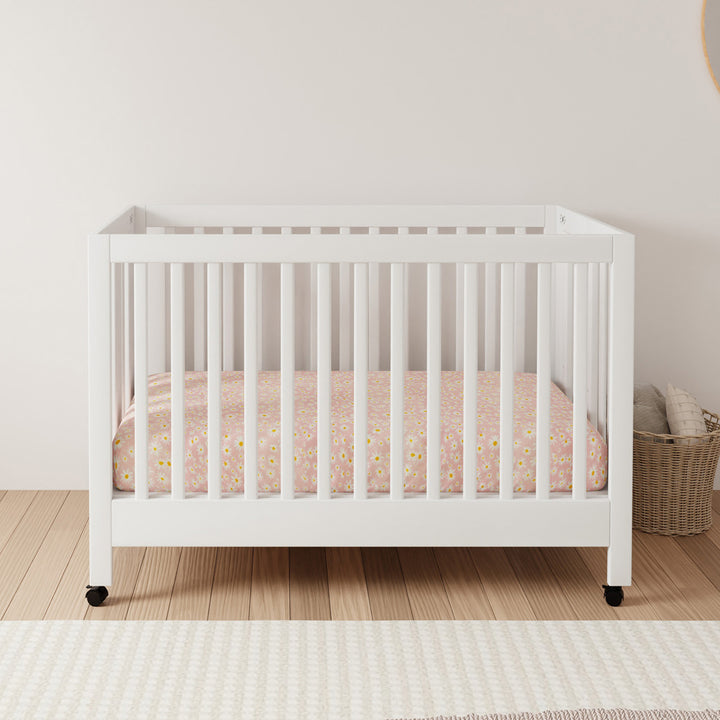 Maki Full-Size Folding Crib + Conversion Kit