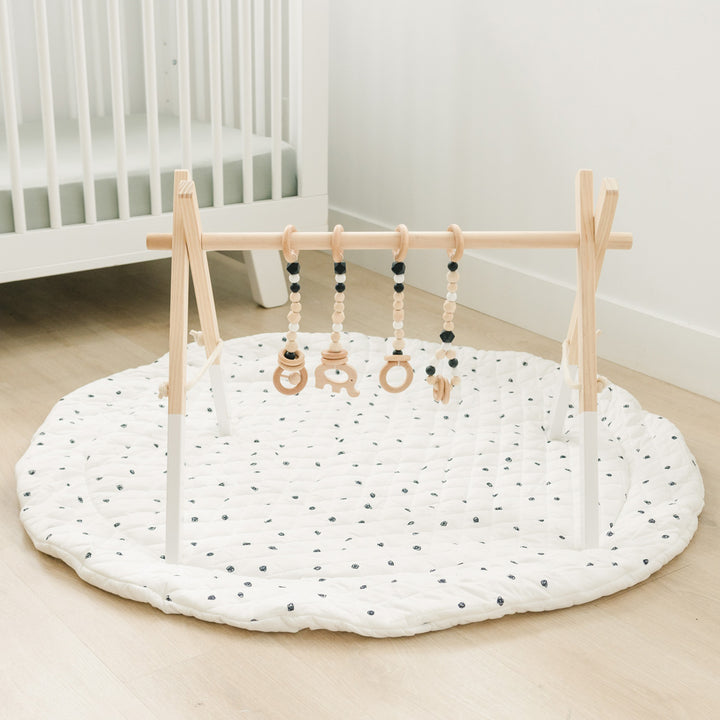 Wood Baby Gym + Toys