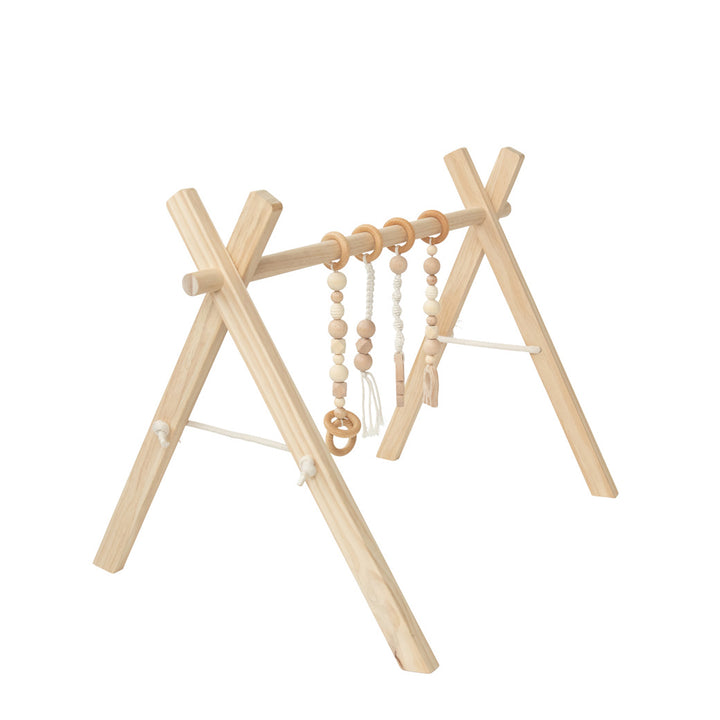 Wood Baby Gym + Toys