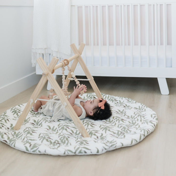 Wood Baby Gym + Toys