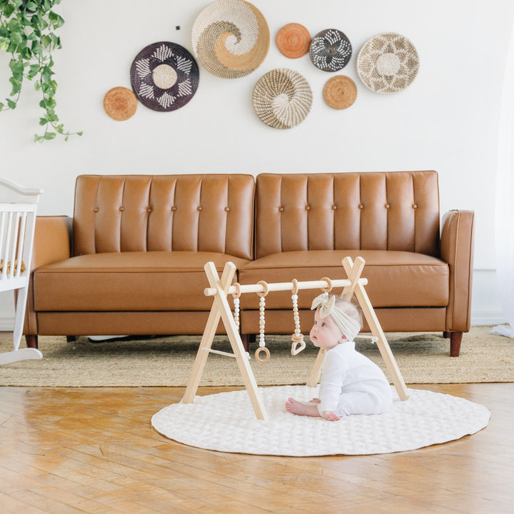 Wood Baby Gym + Toys