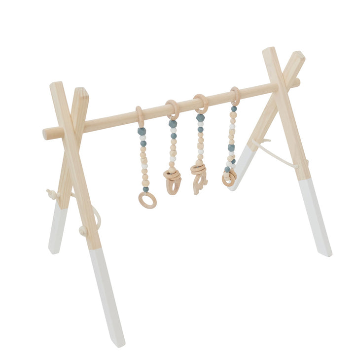 Wood Baby Gym + Toys