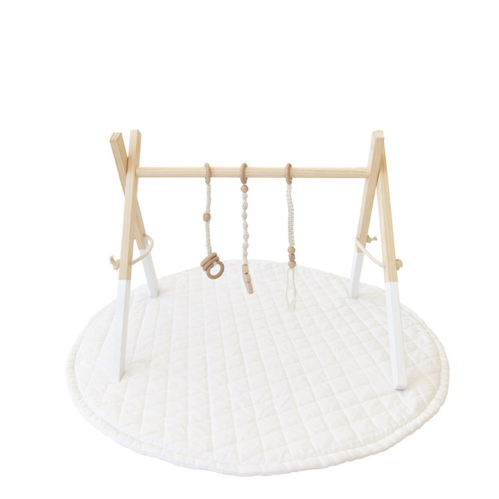 Wood Baby Gym + Toys