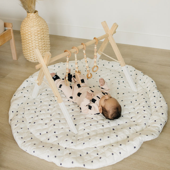 Wood Baby Gym + Toys