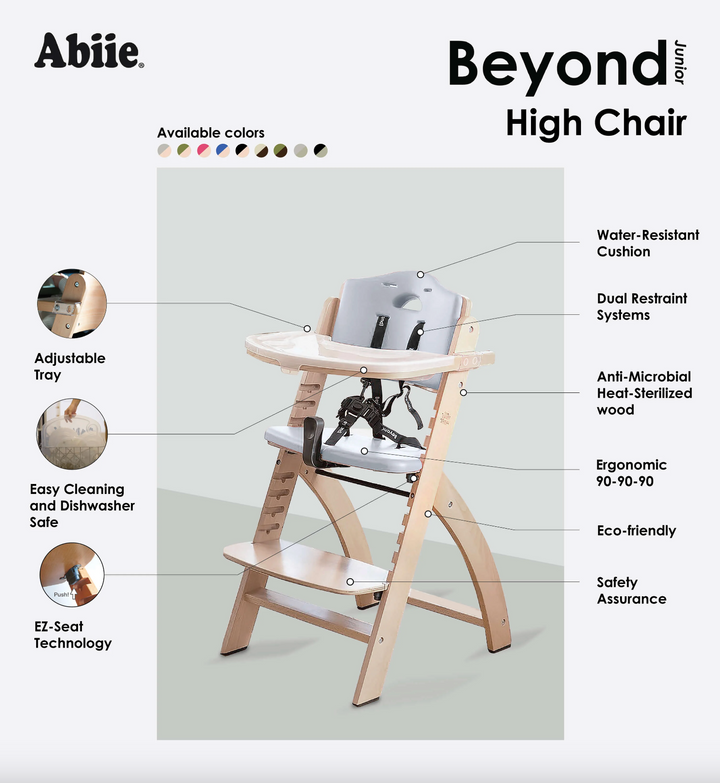 Beyond Junior Y Wooden High Chair