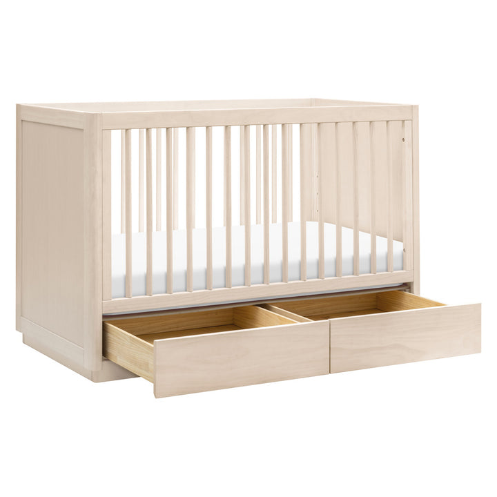 Bento 3-in-1 Convertible Storage Crib with Toddler Bed Conversion Kit