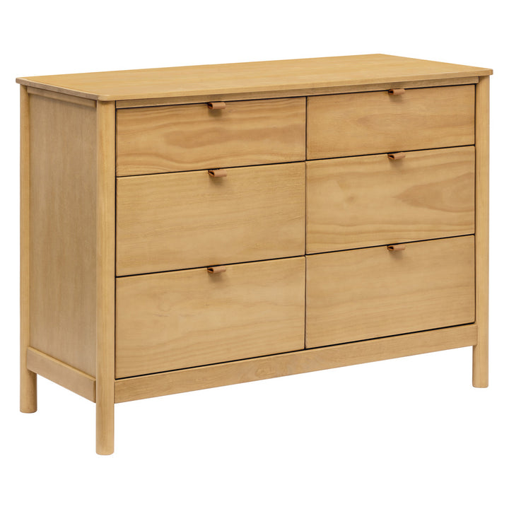 Babyletto Bondi 6-Drawer Dresser in -- Color_Honey