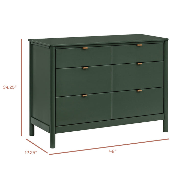 Bondi 6-Drawer Dresser