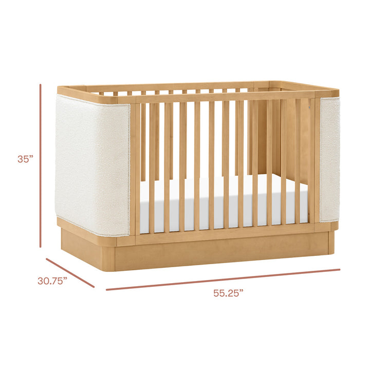 Bondi Boucle 4-in-1 Convertible Crib