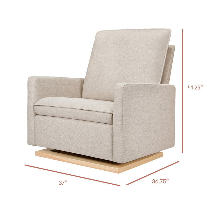 Cali Pillowback Chair-and-a-Half Glider