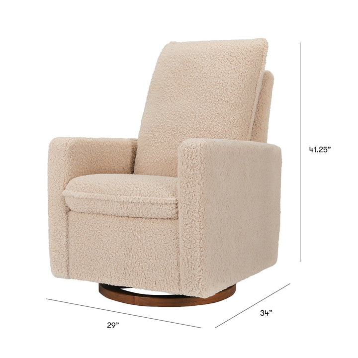 Cali Pillowback Swivel Glider