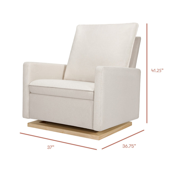 Cali Pillowback Chair-and-a-Half Glider