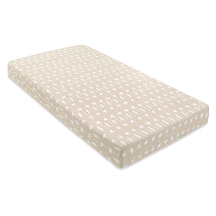 Crib Sheet In GOTS Certified Organic Muslin Cotton