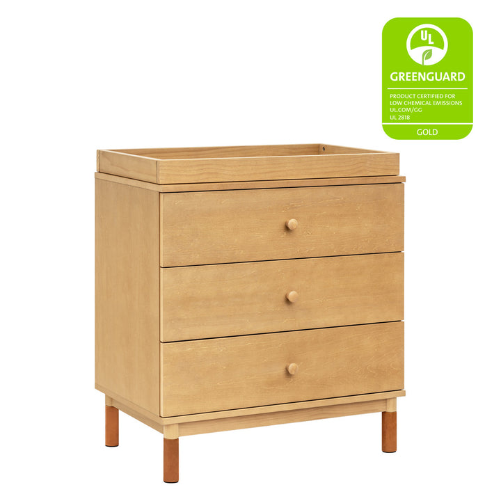 Gelato 3-Drawer Changer Dresser with Removable Changing Tray