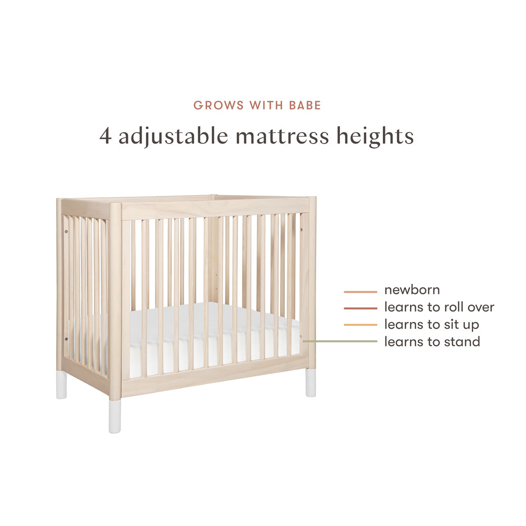 Babyletto Gelato 4 in 1 Mini Crib Modern Nursery