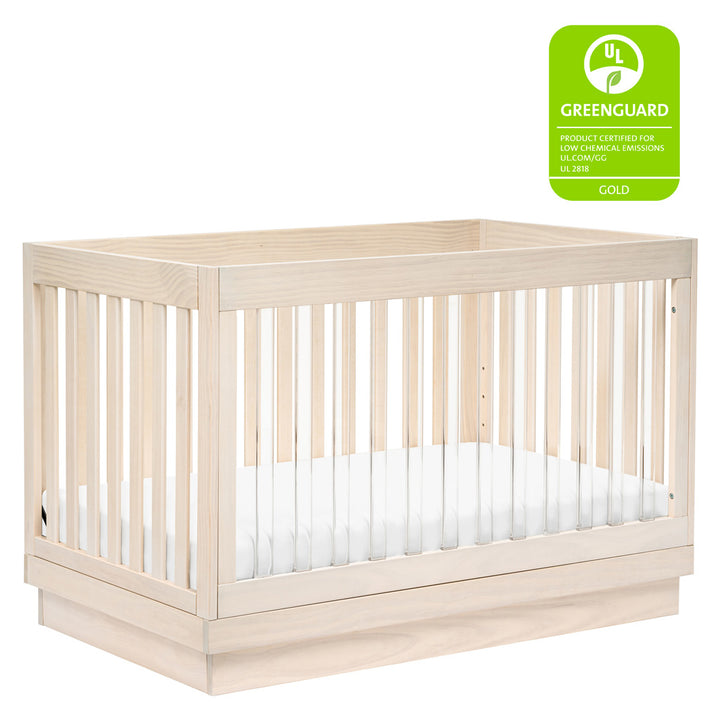 Harlow 3-in-1 Convertible Crib with Toddler Bed Conversion Kit