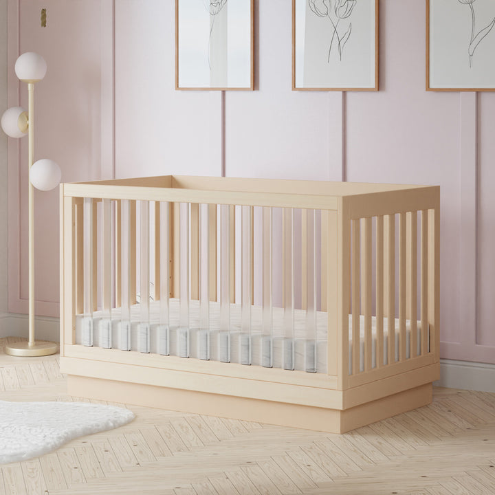 Harlow 3-in-1 Convertible Crib with Toddler Bed Conversion Kit