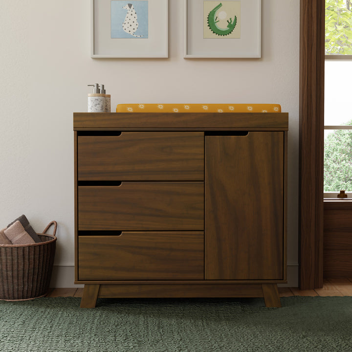 Hudson 3-Drawer Changer Dresser with Removable Changing Tray