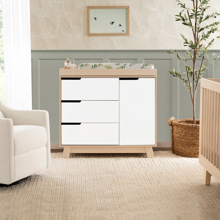 Hudson 3-Drawer Changer Dresser with Removable Changing Tray