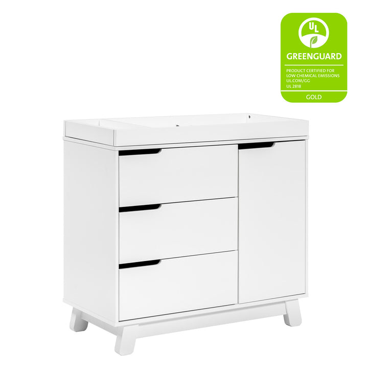 Hudson 3-Drawer Changer Dresser with Removable Changing Tray