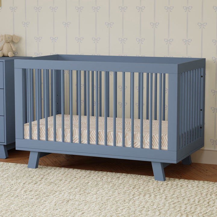 Hudson 3-in-1 Convertible Crib + Toddler Rail