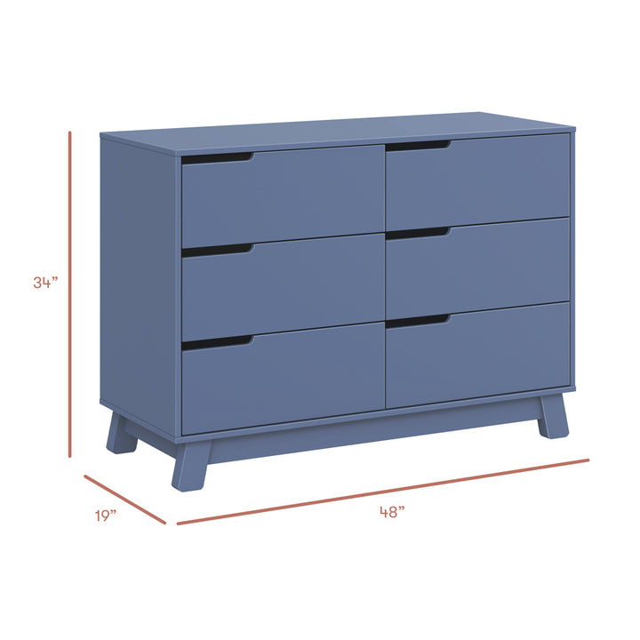 Hudson 6 Drawer Double Dresser