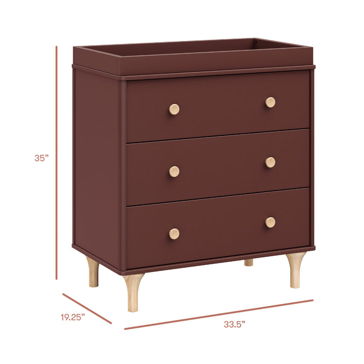 Lolly 3-Drawer Changer Dresser