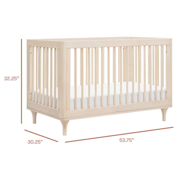 Lolly 3-in-1 Convertible Crib + Toddler Bed Conversion Kit