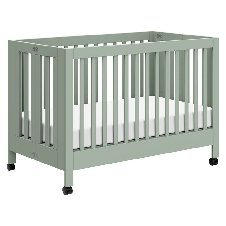 Maki Full-Size Folding Crib + Conversion Kit