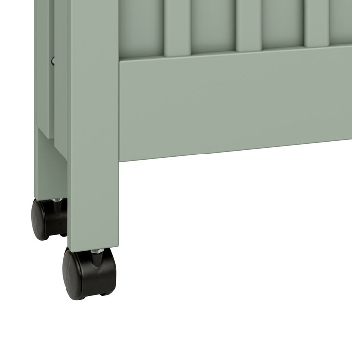 Maki Full-Size Folding Crib + Conversion Kit