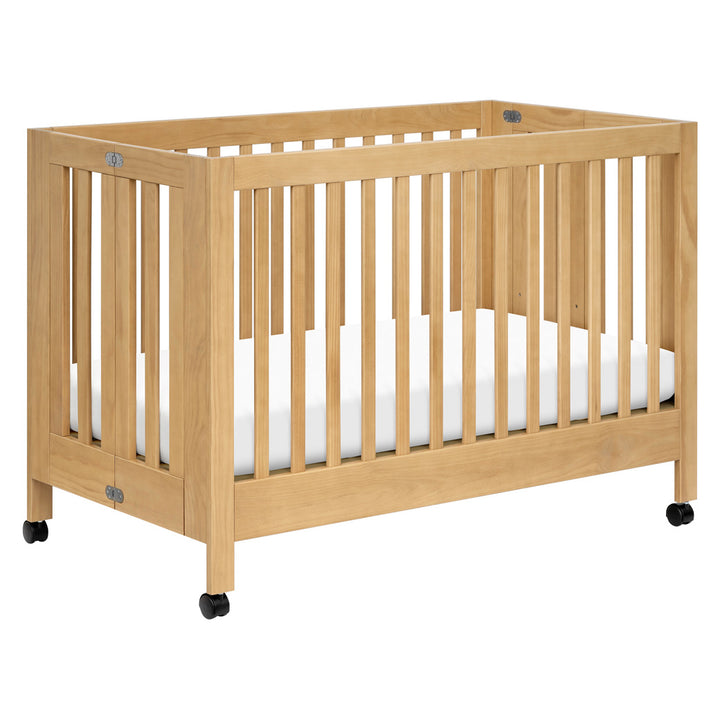 Maki Full-Size Folding Crib + Conversion Kit