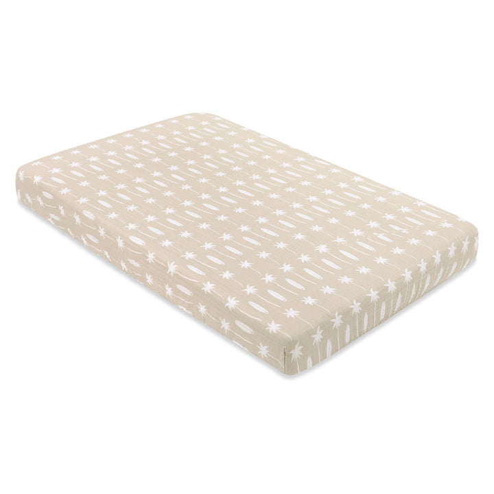 Mini Crib Sheet In GOTS Certified Organic Muslin Cotton