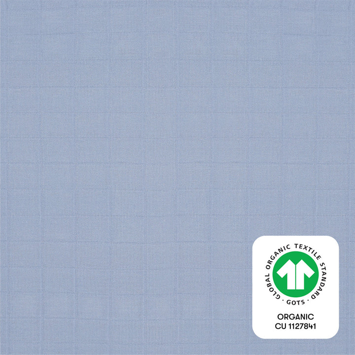 Mini Crib Sheet In GOTS Certified Organic Muslin Cotton