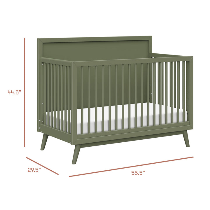 Palma 4-in-1 Convertible Crib + Toddler Bed Conversion Kit