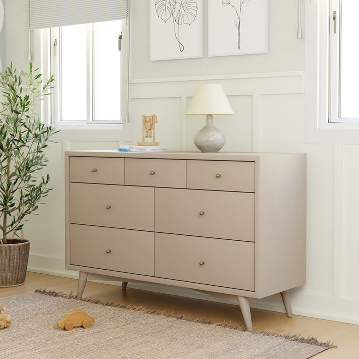 Palma 7-Drawer Assembled Double Dresser