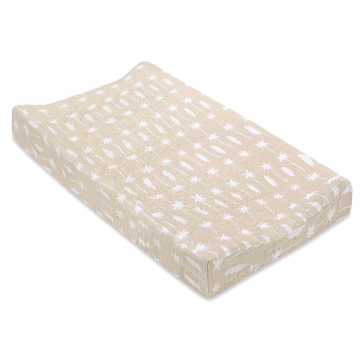 Quilted Changing Pad Cover In GOTS Certified Organic Muslin Cotton