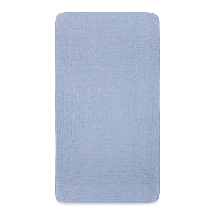 Quilted Changing Pad Cover In GOTS Certified Organic Muslin Cotton