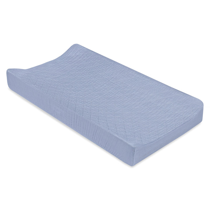 Quilted Changing Pad Cover In GOTS Certified Organic Muslin Cotton