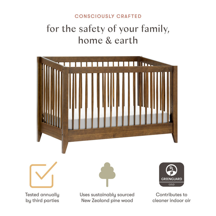 Sprout 4-in-1 Convertible Crib + Toddler Bed Conversion Kit